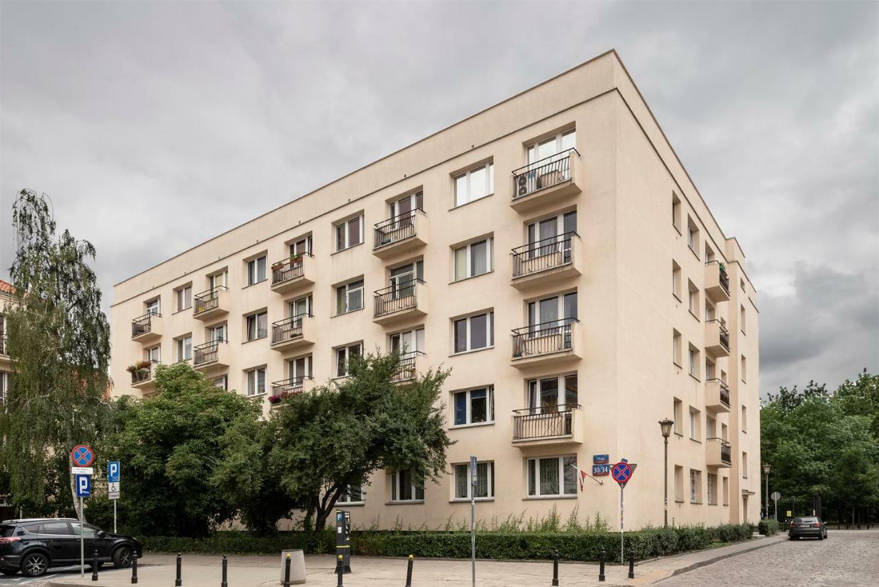 Apartament Ogród Krasińskich Varsóvia Exterior foto
